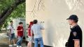В Симферополе закрасили наркограффити
