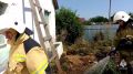 В Советском районе потушили сухую траву