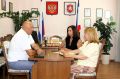 Татьяна Манежина встретилась с руководителем Ассоциации ветеранов СВО Республики Крым Виктором Аносо