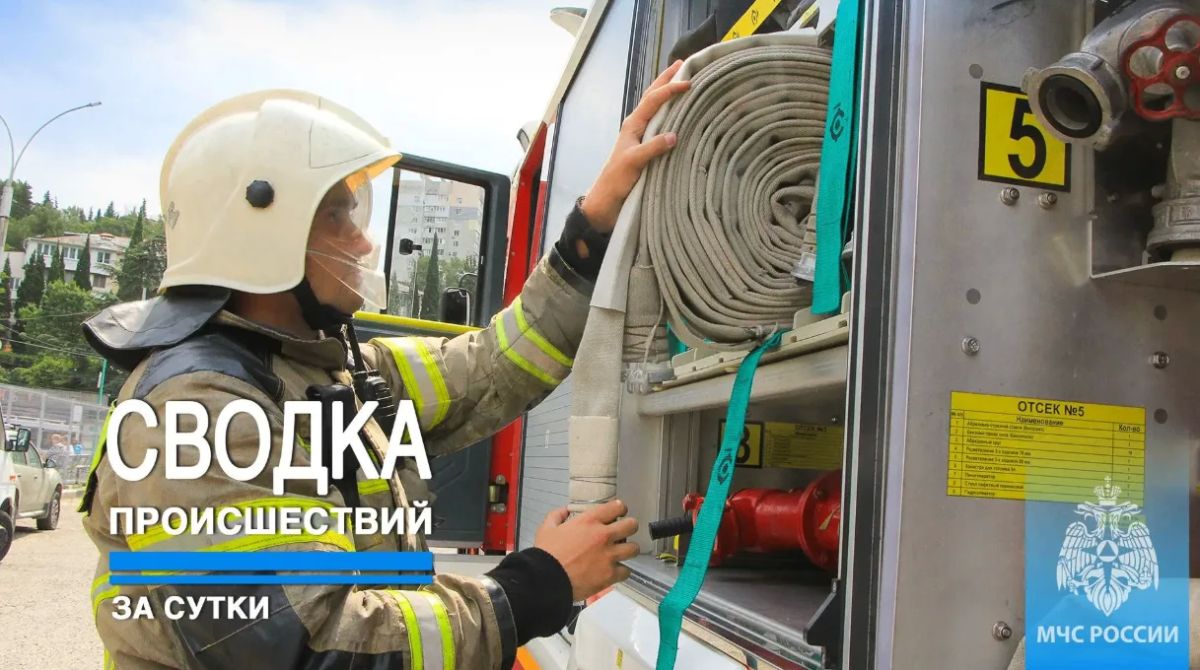 #ЧТОВЧЕРАПРОИЗОШЛО. За минувшие сутки пожарно-спасательные подразделения ГУ МЧС России по Республике Крым реагировали на: 20 пожаров, из них: