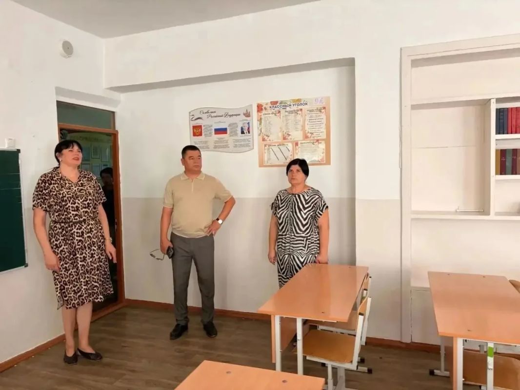 В Бахчисарайском районе завершается приёмка образовательных учреждений к новому учебному году