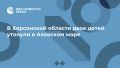 В Херсонской области двое детей утонули в Азовском море