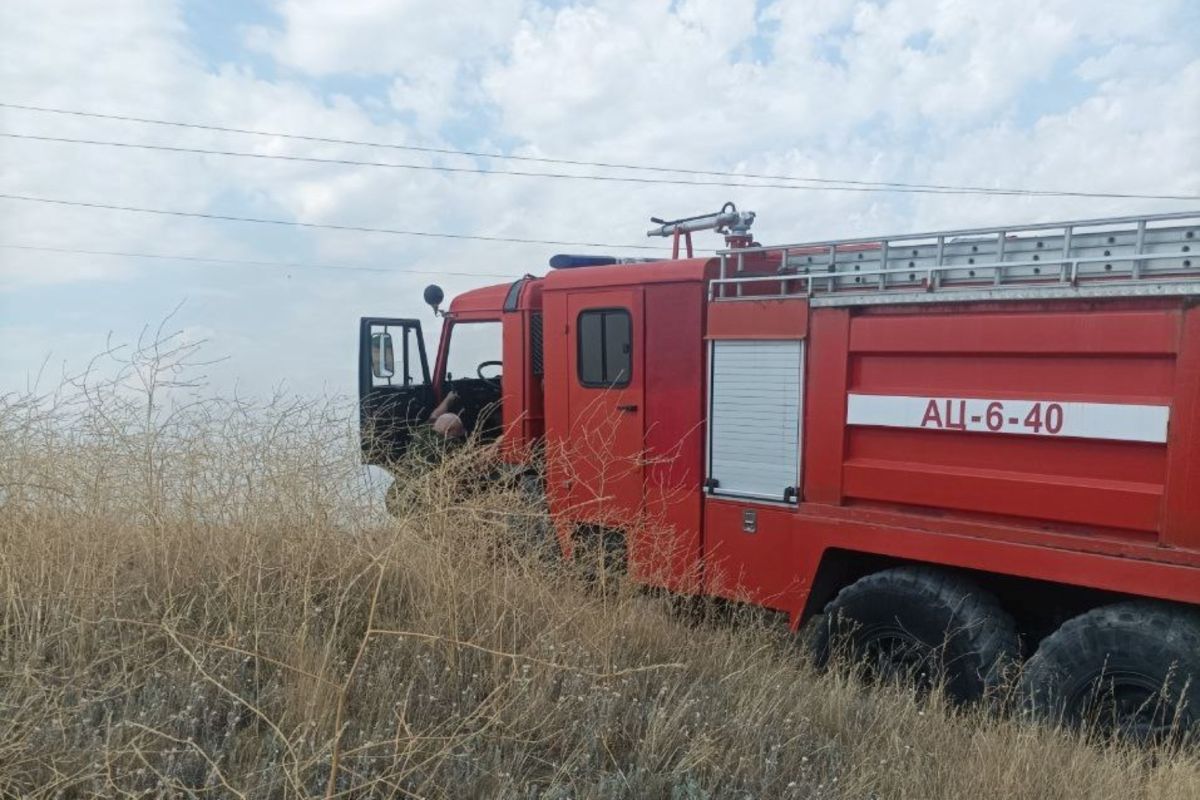 В Крыму сохраняется чрезвычайная пожарная опасность