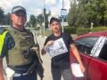 Сотрудники Госавтоинспекции г.Армянска, провели акцию «Безопасный перекресток»