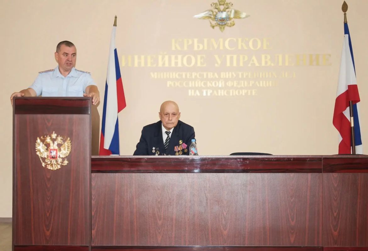 В Крымском линейном управлении МВД России на транспорте подвели итоги работы Совета ветеранов за первое полугодие 2026 года В Крымском линейном управлении МВД России на транспорте подвели итоги работы Совета ветеранов за первое полугодие 2026 года