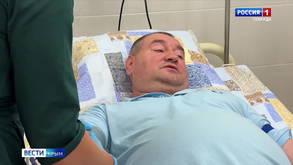 Кабинет экстракорпоральной гемокоррекции открыли в Симферополе