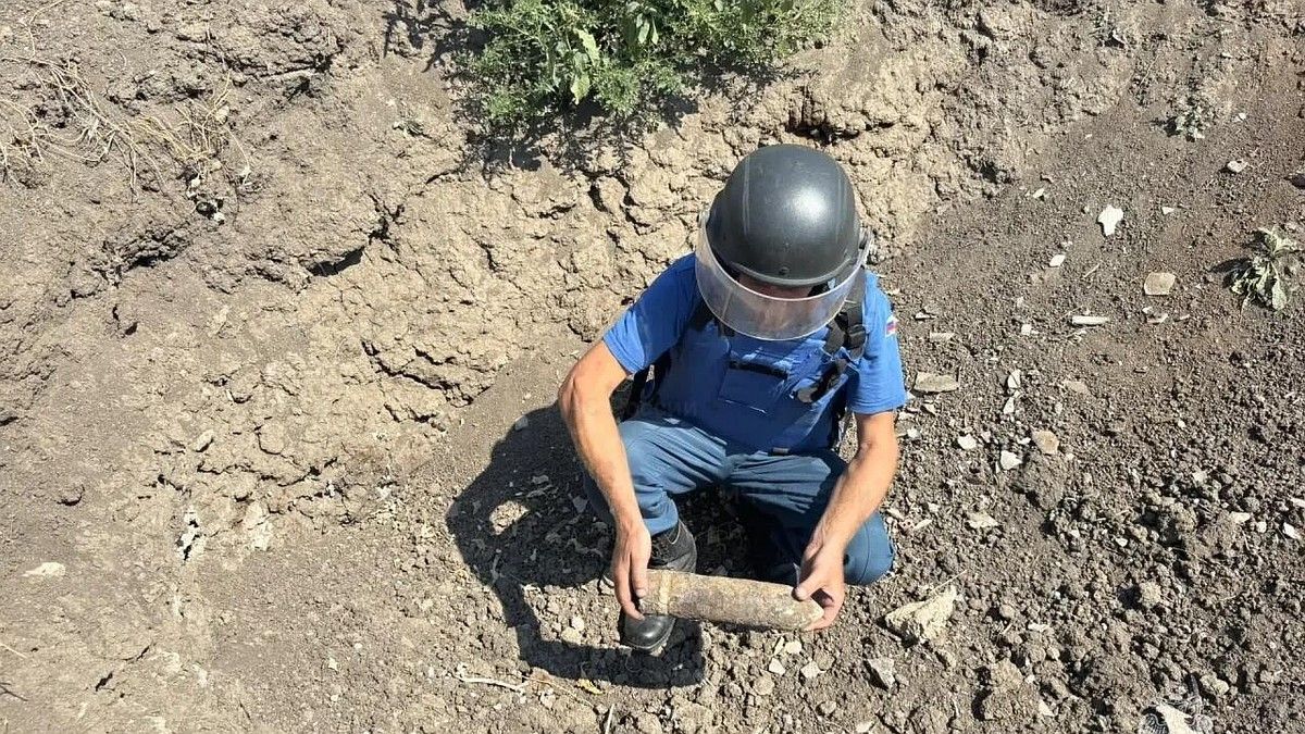 В Крыму уничтожили 200 боеприпасов времен Великой Отечественной войны
