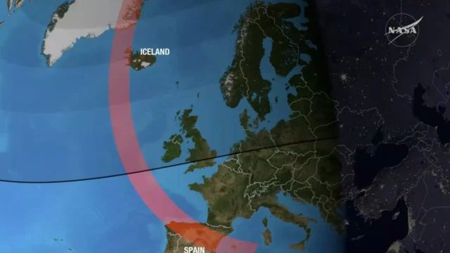 NASA показало карту с Крымом в составе РФ