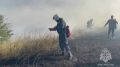 Сотрудники МЧС России ликвидировали ландшафтный пожар в Симферопольском районе