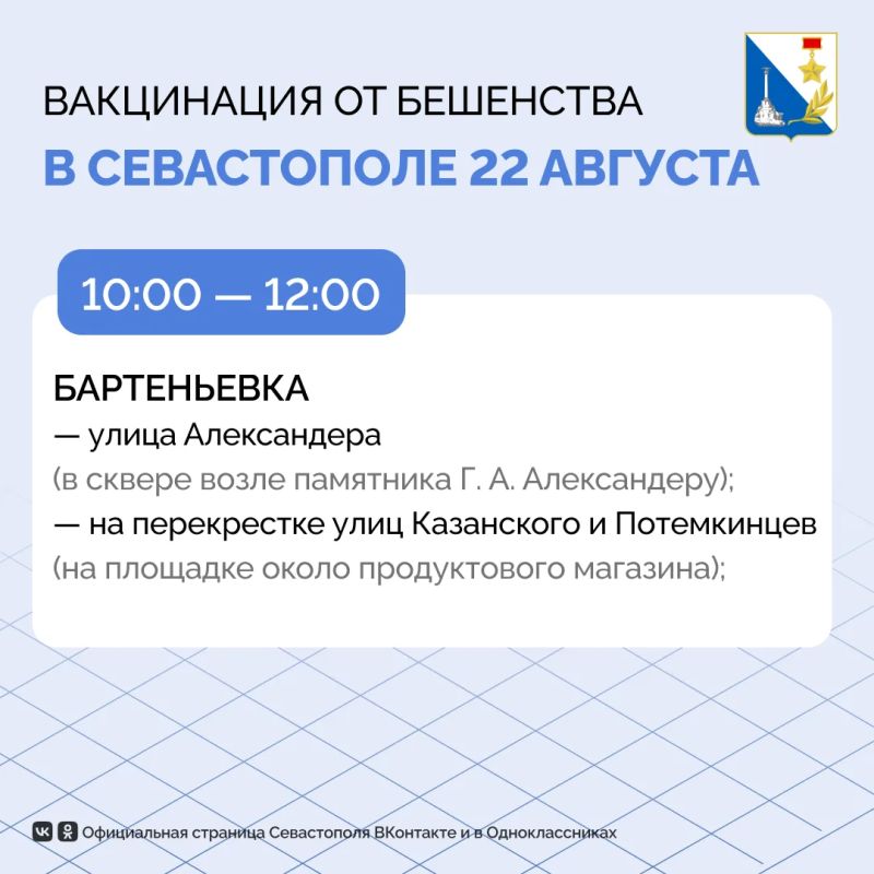 Более 100 домашних питомцев вакцинировали от бешенства на этих выходных в Севастополе Более 100 домашних питомцев вакцинировали от бешенства на этих выходных в Севастополе