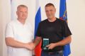 В Феодосии за мужество и самоотверженность награждён водитель бензовоза