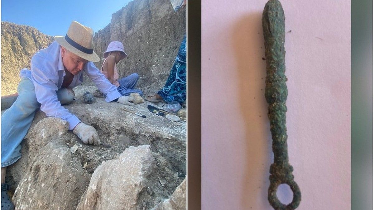 Палица Геракла: в Крыму нашли двухтысячелетний амулет для младенца-воина