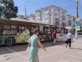 На проспекте Кирова в Симферополе остановилось движение троллейбусов