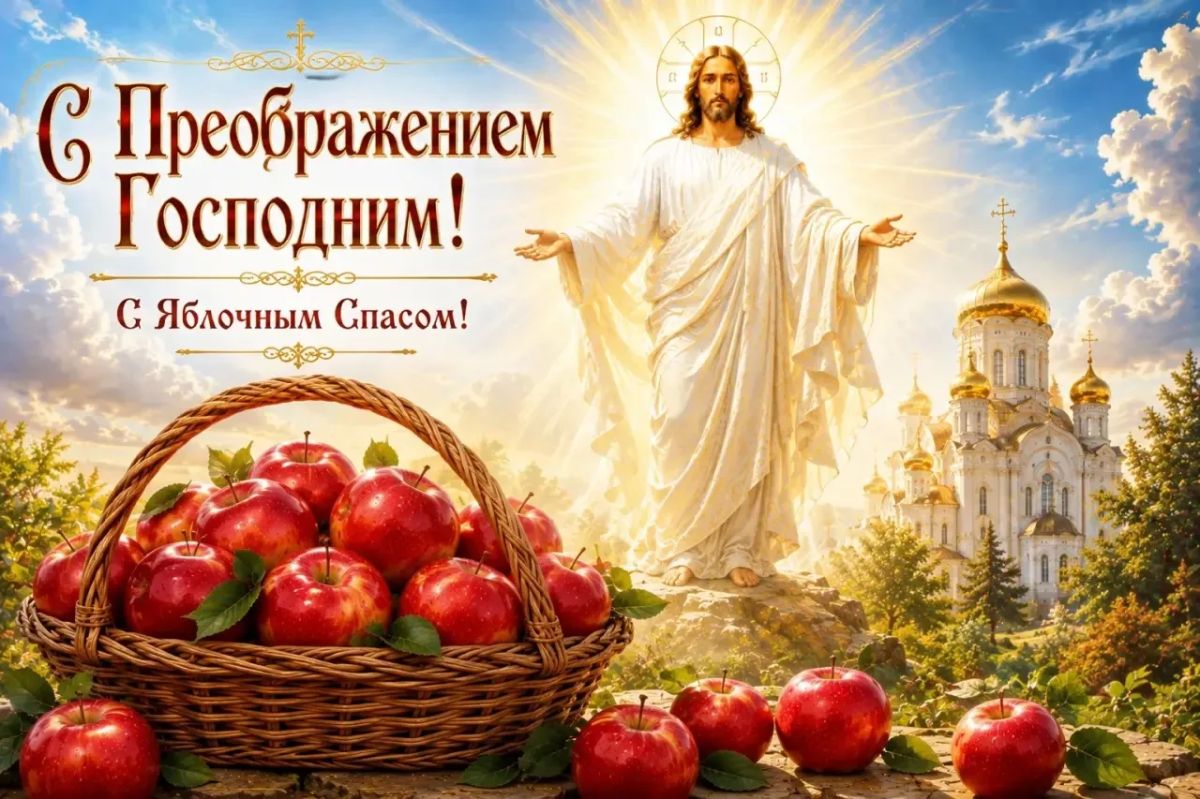 Поздравляю православных жителей Белогорского района с праздником Преображения Господня!