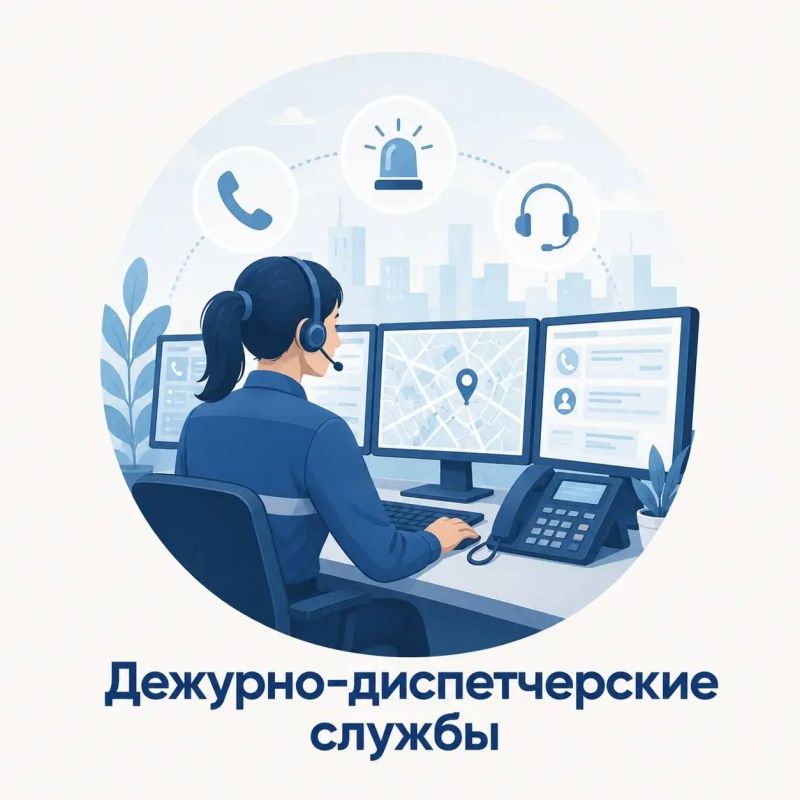 Телефоны дежурно-диспетчерских служб