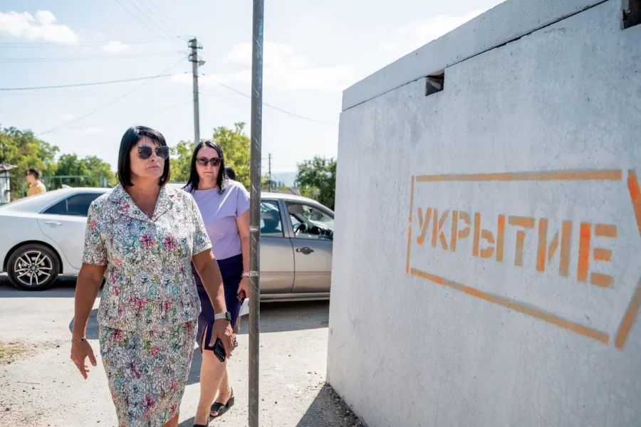 «Защитим Севастополь вместе»: в Верхнесадовом проверили состояние укрытий и наличие пунктов содействия