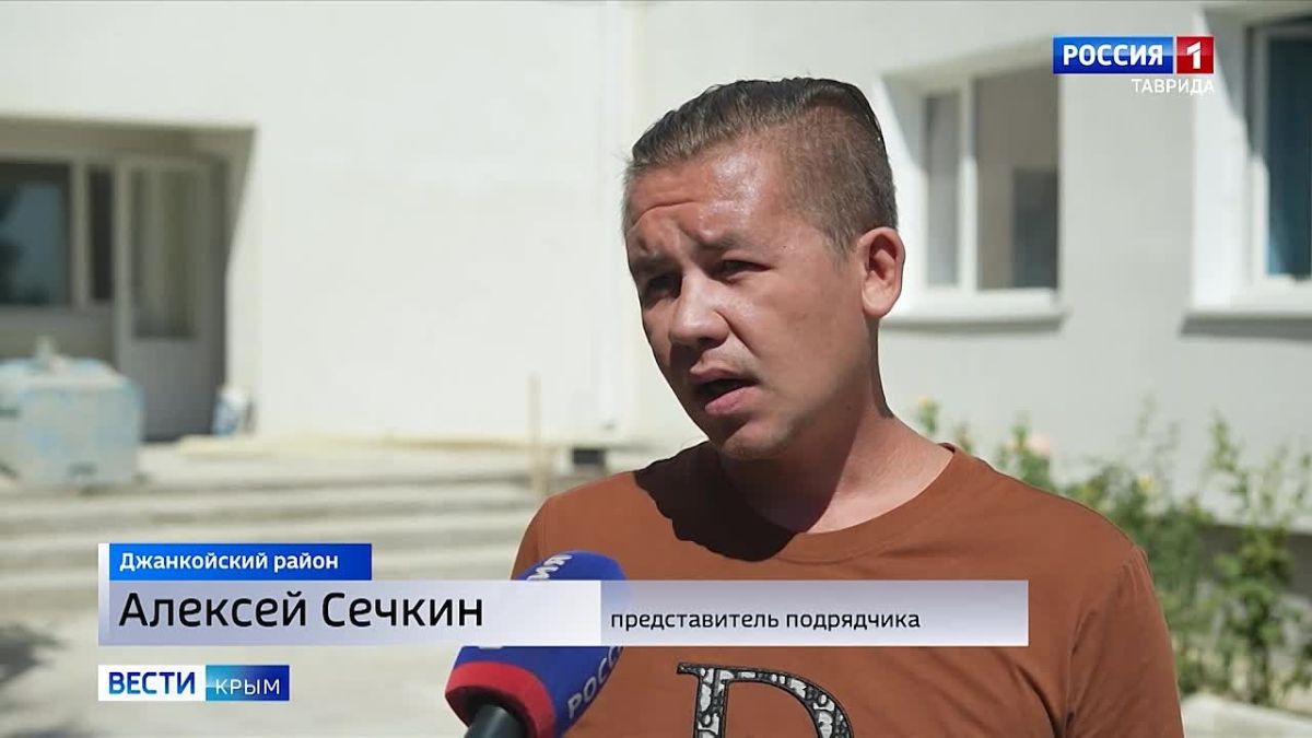 В Джанкойском районе завершается капитальный ремонт детского сада