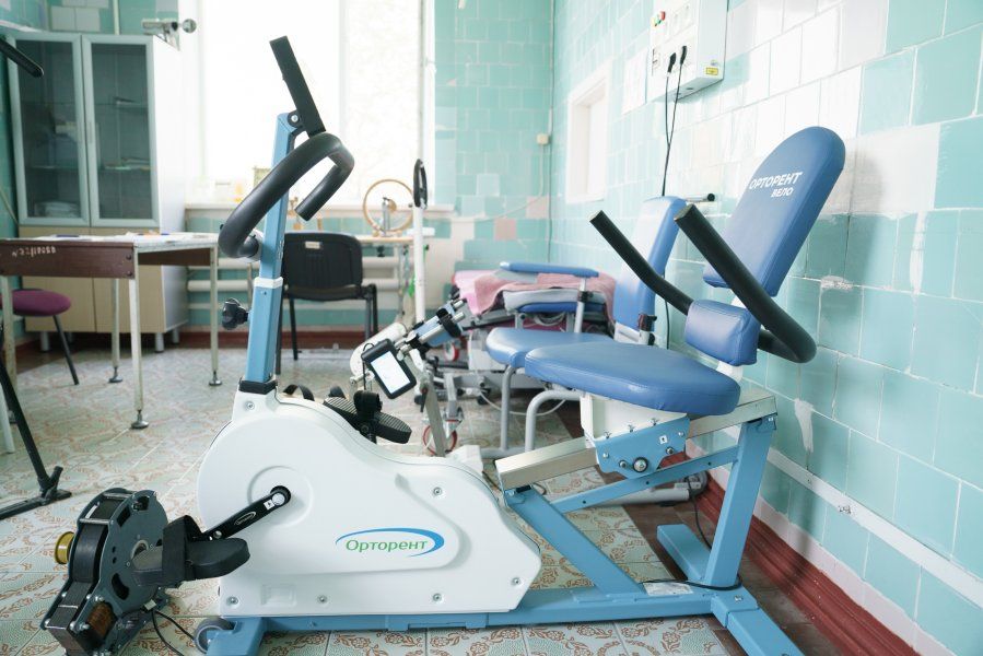 В городской больнице № 9 установили 18 новых аппаратов для медицинской реабилитации В городской больнице № 9 установили 18 новых аппаратов для медицинской реабилитации