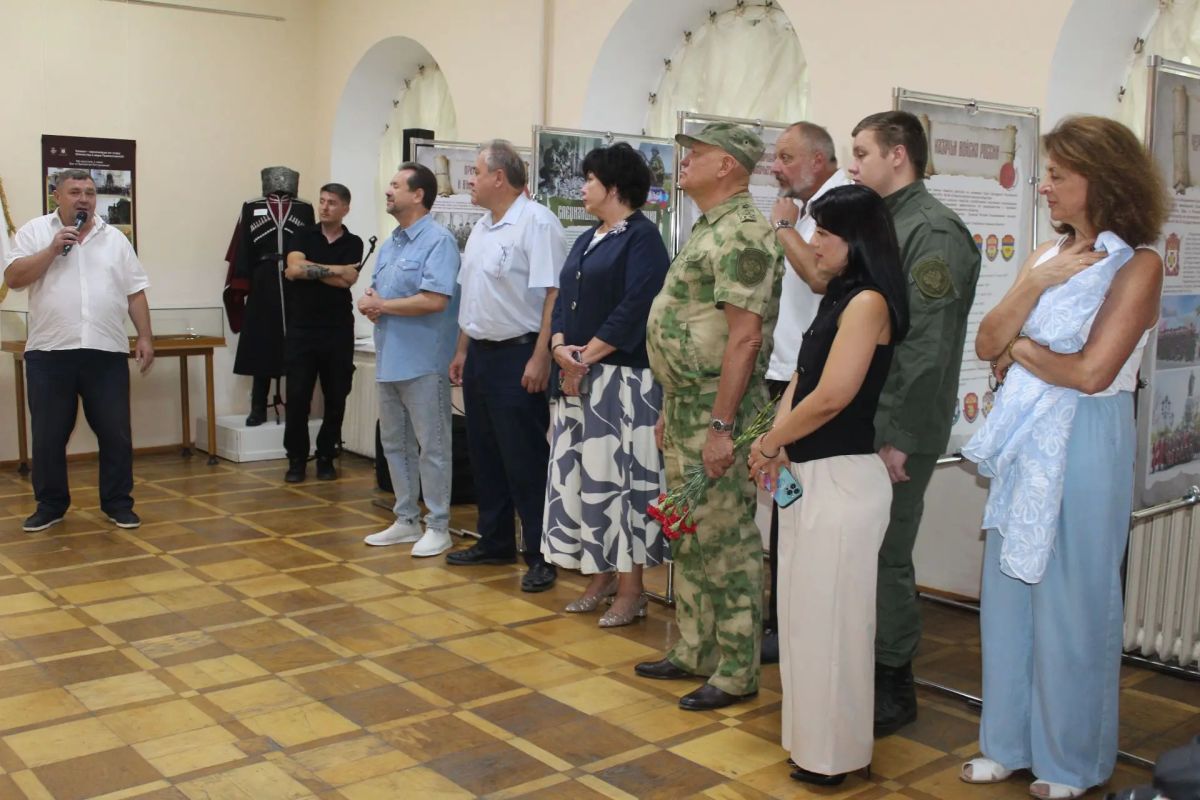 В Крымском этнографическом музее 28 августа 2026 года состоялось открытие выставки «Где ступает нога казака, там наступает мир» В Крымском этнографическом музее 28 августа 2026 года состоялось открытие выставки «Где ступает нога казака, там наступает мир»