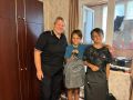 Севастопольские полицейские подарили школьные принадлежности двум братьям в рамках акции «Помоги пойти учиться»