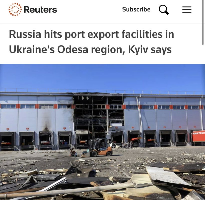 Reuters: Украина лишилась выхода к морю из-за российских ударов