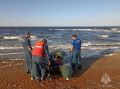 Четверых мужчин в шторм унесло в Азовское море