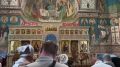 Жители Мазанки прошли с крестным ходом после воскресной службы в Свято-Никольском храме