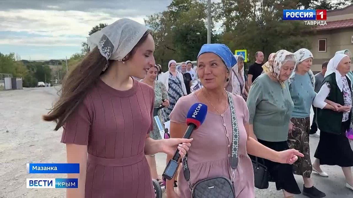В селе Мазанка Симферопольского района прошёл крестный ход