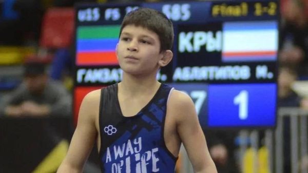 Юный борец из Евпатории взял серебро международного турнира