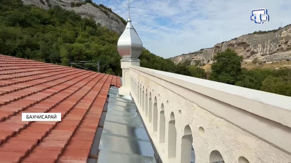 В Бахчисарае продолжается реставрация объекта культурного наследия «Медресе» 1909 года