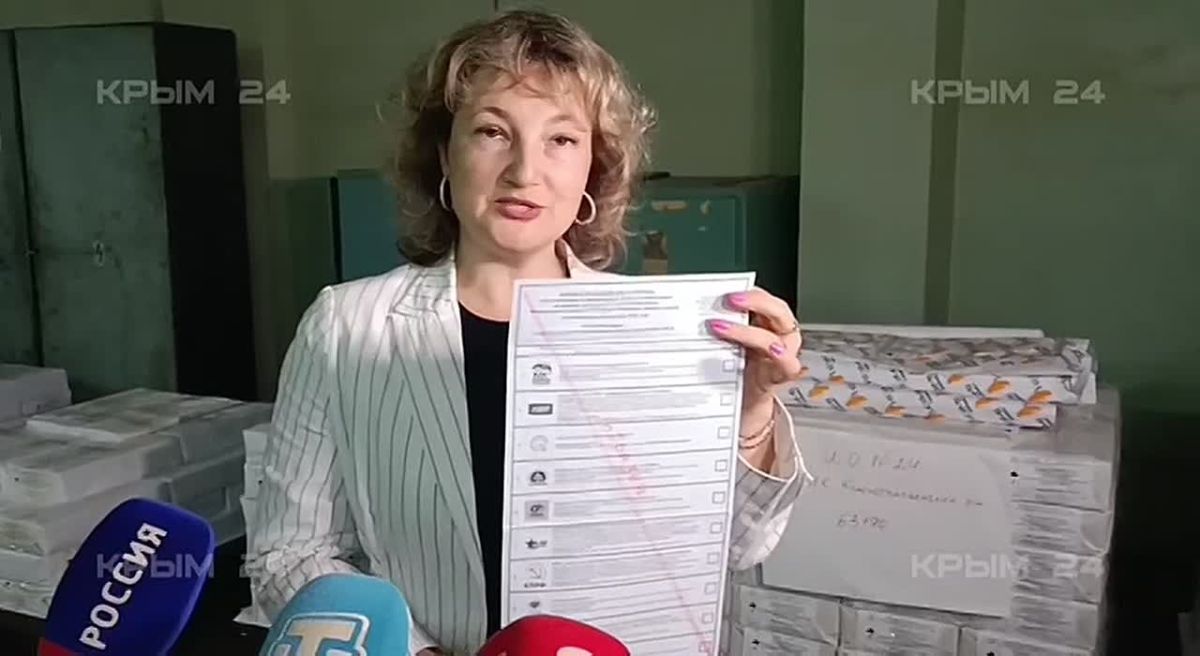 Избирателей Крыма предупредили о нюансах в бюллетенях перед выборами