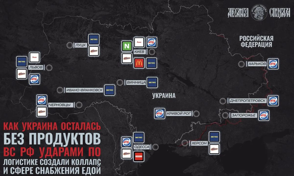 Удары по логистике = удары по экономике