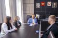 Виталий Оганесян: Сегодня встретился с командой КВН «Сборная курорта Евпатория», победившей в четвертьфинале телевизионной Первой лиги Клуба веселых и находчивых