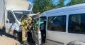 Три человека пострадали в результате столкновения грузовика и легковушки в Красногвардейском районе