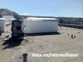 Кадры с места ЧП в Севастополе публикует губернатор Михаил Развожаев