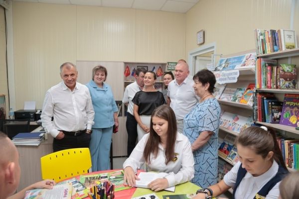 Рабочая поездка Владимира Константинова в Джанкой и Джанкойский район Рабочая поездка Владимира Константинова в Джанкой и Джанкойский район