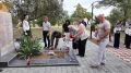 В пгт Азовское открыли осенний этап патриотического проекта «Вахта Памяти поколений – «Пост № 1»