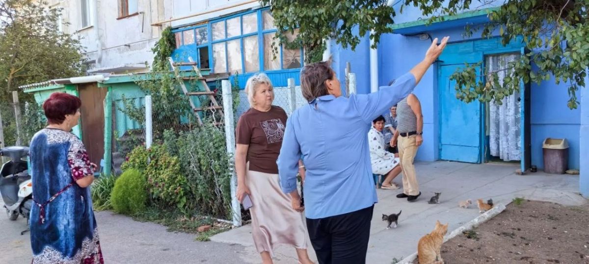 Заместитель главы администрации Сакского района с рабочим визитом посетила село Трудовое