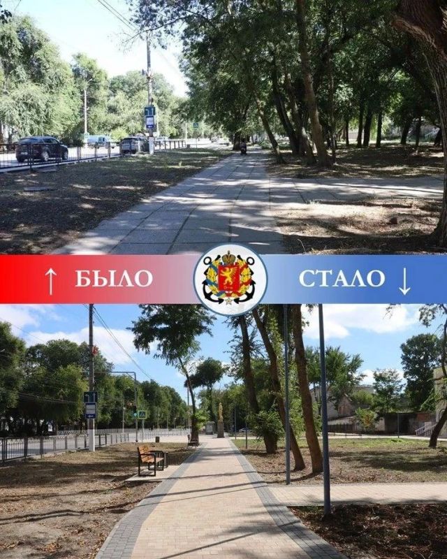 В Керчи завершены работы по благоустройству общественной территории, прилегающей к политеху в районе остановки «Фабрика-кухня» В Керчи завершены работы по благоустройству общественной территории, прилегающей к политеху в районе остановки «Фабрика-кухня»
