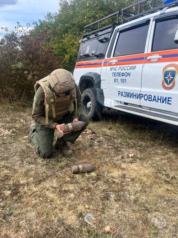 Обезврежены взрывоопасные предметы Обезврежены взрывоопасные предметы