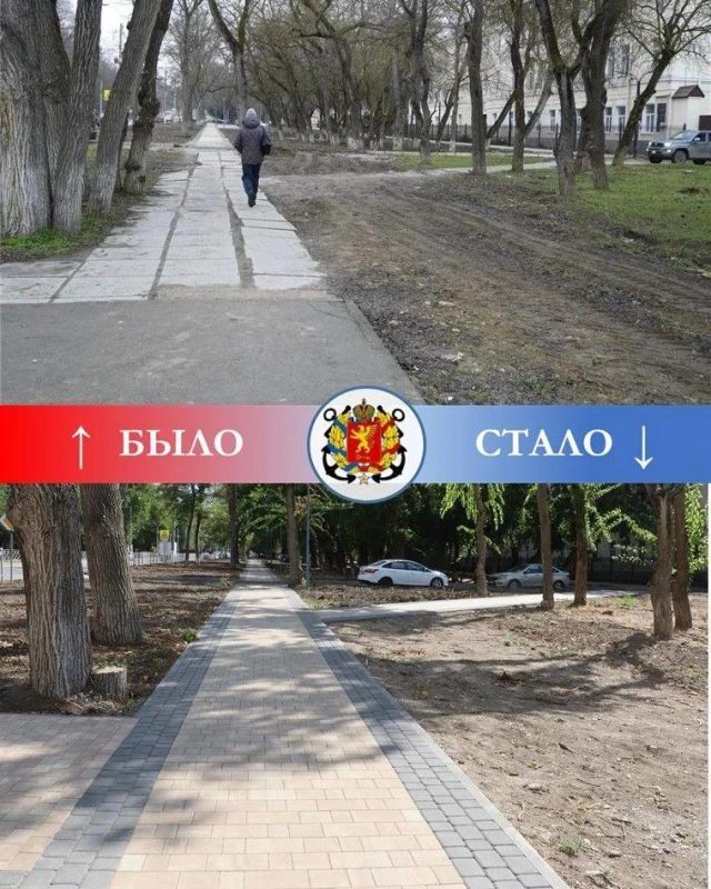 В Керчи завершили благоустройство сквера у остановки «Фабрика-кухня» В Керчи завершили благоустройство сквера у остановки «Фабрика-кухня»