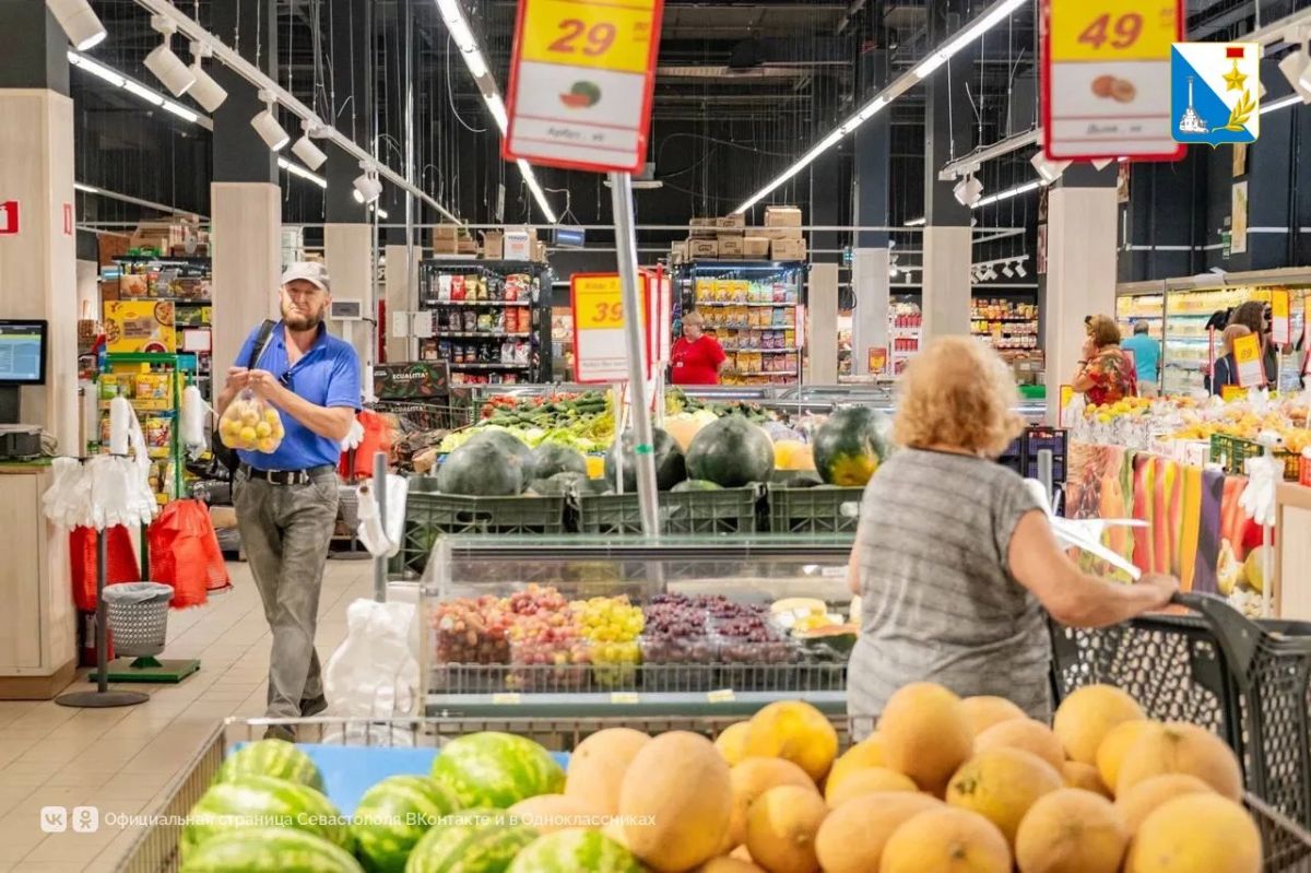 Цены на базовые продукты в Севастополе сохраняются