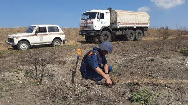 В Ленинском районе Крыма продолжают подрывать боеприпасы – будет громко