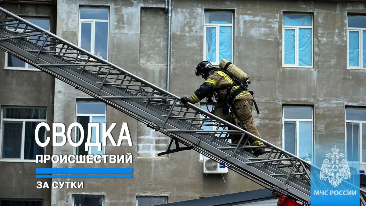 #ЧТОВЧЕРАПРОИЗОШЛО. За минувшие сутки пожарно-спасательные подразделения ГУ МЧС России по Республике Крым реагировали на: 10 пожаров, из них: - 3 техногенных пожара, из них 1 в жилом секторе;