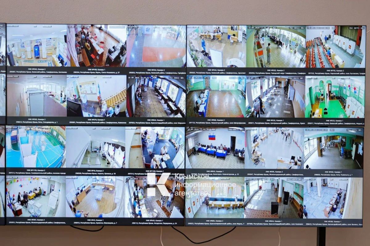 Наш фотокорреспондент посетил Центр общественного наблюдения РК за ходом голосования