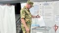 В Крыму росгвардейцы отдали голоса на Едином дне голосования