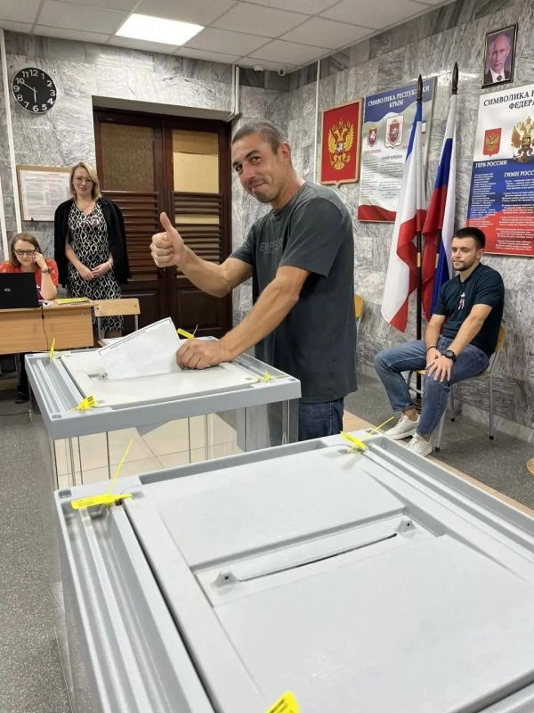 В Крыму завершился последний день голосования В Крыму завершился последний день голосования