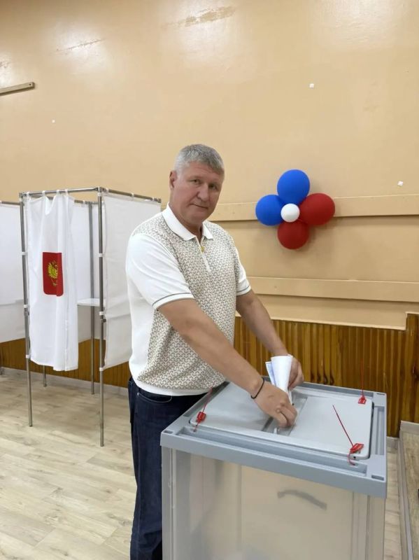 Михаил Шеремет: Принял участие в голосовании на выборах депутатов Государственной Думы Федерального Собрания Российской Федерации девятого созыва Михаил Шеремет: Принял участие в голосовании на выборах депутатов Государственной Думы Федерального Собрания Российской Федерации девятого созыва