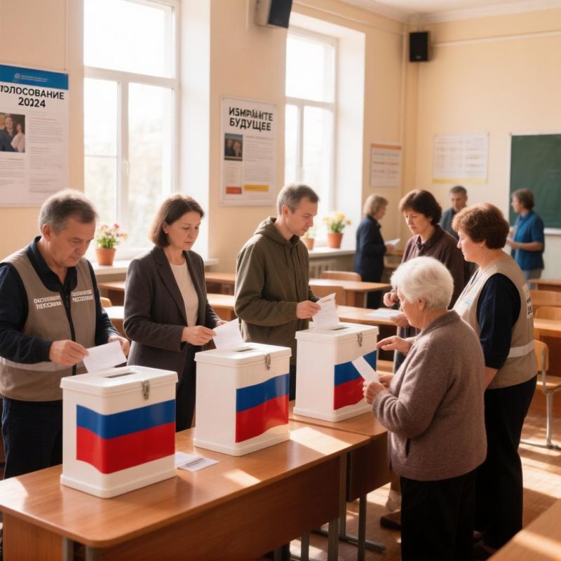 По состоянию на 18:00 20 сентября 46,95% жителей Крыма приняли участие в трехдневных выборах в Госдуму