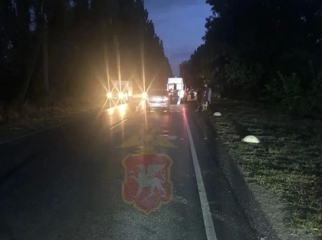 В Симферопольском районе водитель легковушки сбил несовершеннолетнего пешехода